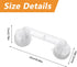 2 Pack MOROBOR Strong Suction Cup Door Handles, Glass Doors Handle Vacuum Removable Suction Cup Door Grab Bar Heavy