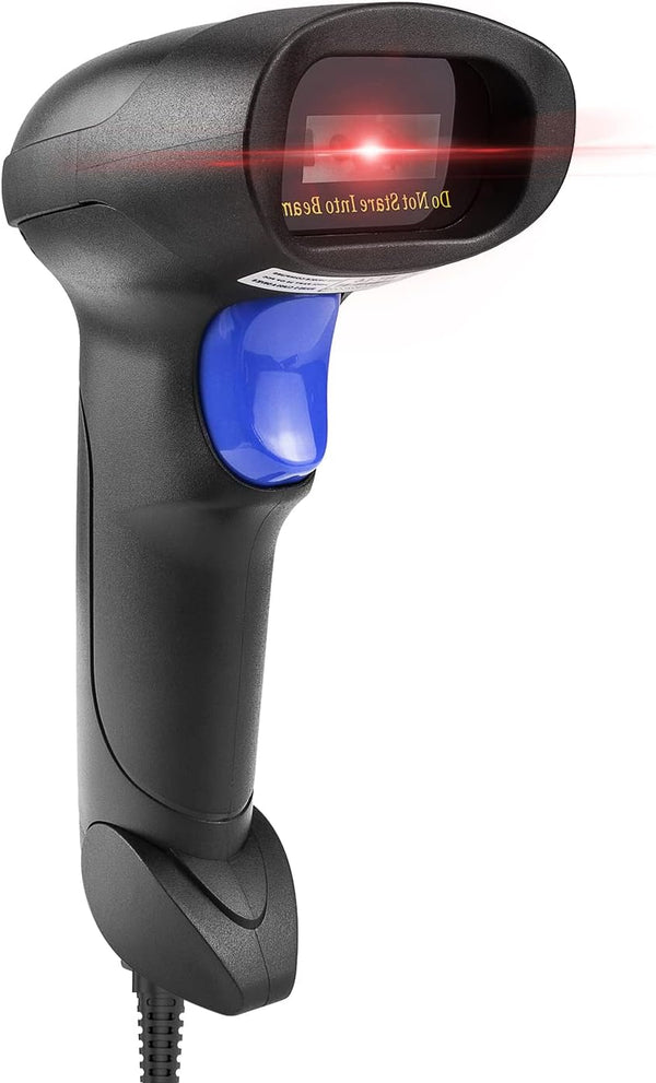 NetumScan USB QR Barcode Scanner Reader for Computers,Handheld Wired Automatic 1D 2D Image
