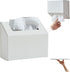 Hand Towel Box Cover Holder, No Drill Installation & Damage-Free Adhesive Backing