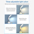Dimming ZJchao Desk Lamp, LED Desk Lamps with Fans Pen Holder Four Headed Touch Control Stepless Foldable Table Study