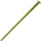 Westbrass D125-03 Flat Head Toilet Riser Supply Line, 1/2" x 12", 1-Pack, Polished Brass