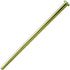 Westbrass D125-03 Flat Head Toilet Riser Supply Line, 1/2" x 12", 1-Pack, Polished Brass