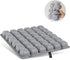 UsLikeDiy 3D Tailbone Grey Travel Seat Cushion Portable Inflatable Air Cell Seat Cushion for Long Flights, Car, Office