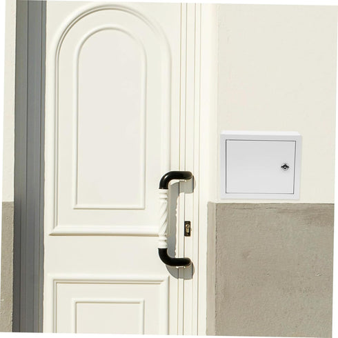 VICASKY Wall Mounted Milk Box with Lock Portable Milk Case for Home Office and Garden Durable Multi Use Organizer
