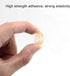 Self-Adhesive Screw Hole Stickers PVC Cover Caps - Dustproof for Wooden Furniture Cabinet, 21mm, 2 Sheets/108 Pcs