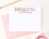 Notes From Mom and Dad Camp Stationary, Notes From Home Personalized Flat Note Cards for Mom, Cute Camp Stationery