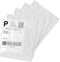 BESTIKER Shipping Label Sleeves 7.5" x 5.5" (500 Packs) Clear Adhesive Packing Slip Pouches for Small Business
