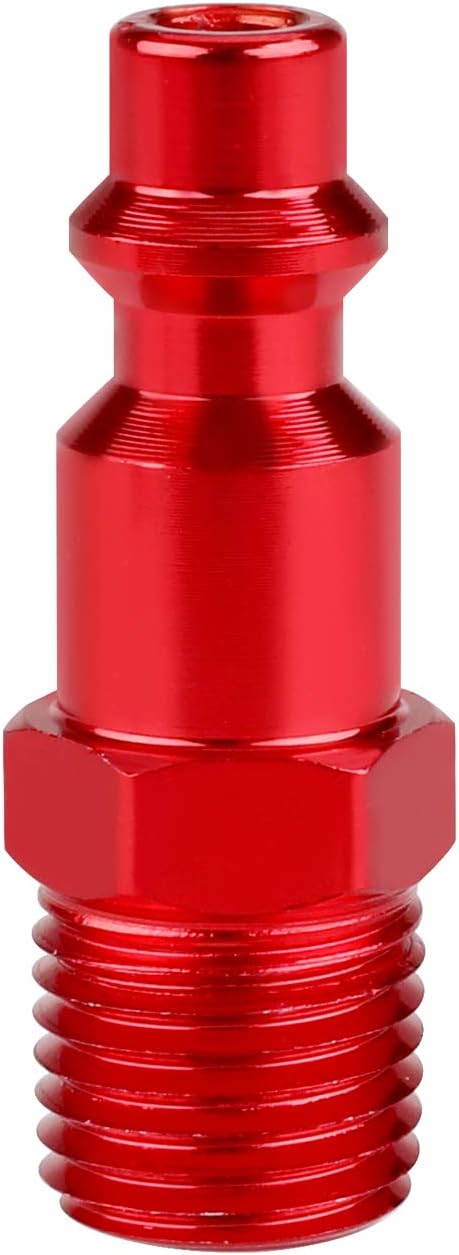 WYNNsky Universal Air Coupler and Industrial Air Plug Kit, 1/4 Inch Threads, 14 Pieces Air Compressor Accessories