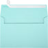LUXPaper A9 Invitation Envelopes | 5 3/4" x 8 3/4" | Seafoam Blue | Peel & Press | 80lb. Text | 50 Qty