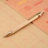 Six-Edge Solid Brass Pen, Sign Pen Ballpoint Pen with Clip