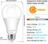 TOBUSA Dusk to Dawn Sensor Light Bulb, A19 LED, 100W Equivalent, E26 Sensor Bulbs, 4000K, 11W, 4-Pack