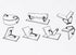 RIVERWELD Magnetic Corner Squares, Strong Powerful Welding Accessories Magnet for 90 Right Angle Setting Support