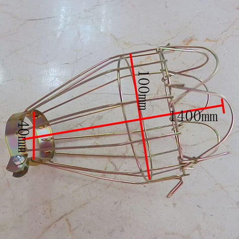 Bulbs 4Pcs Bulb Heat Lamp Bathroom Ceiling Fan Cover Vintage Light Cage Hanging Lamp Cover Industrial Lamp Cover