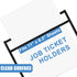 8.5x11, 50 Pack 8.5 11 Heavy Duty Dry Erase Pockets Plastic Paper Sleeves Job Ticket Holder Clear Sheet Protectors x