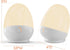 ZUZUKID 1-6H 3 Dimmable, Touch Egg Night Light for Baby Nursery, Rechargeable Portable Kids Nightlight Lamp