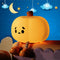 Lilampts Pumpkin Night Light, Cute Pumpkin Decor Silicone Night Lamp with 3 Level