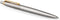 Parker Jotter Gel Pen, Stainless Steel with Gold Trim, Medium Point, Black Ink