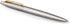 Parker Jotter Gel Pen, Stainless Steel with Gold Trim, Medium Point, Black Ink