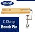 V-Slot C-Clamp Bench Pin Clamp Mount On Table Workbench Jewelers Tool