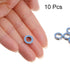 uxcell 10pcs MR106-2RS Miniature Deep Groove Ball Bearings, 6x10x3mm Rubber Sealed for TRX4 1/10 RC Cars