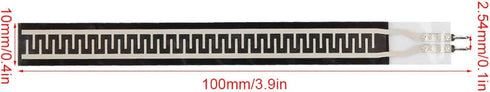 ZD10-100 Flex Sensor 500g Resistance-type Thin Film Pressure Sensor Force Sensor