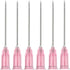 20 Pcs 18Ga Lab Dispensing Needle Luer Lock, 1.5 Inch/38mm, Individually Sealed Wrapped