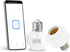 QIACHIP Smart WiFi Bulb Socket E26 E27 Light Bulb Adapter,Wireless Smart 2.4G