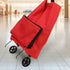 2Pcs VOSAREA Laundry Cart Wheels Lightweight Grocery Cart Wheel Replacement for with Unique Stair Climbing Design