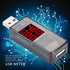 USB Tester, Multimeter Voltmeter Ammeter Current Meter, USB Charger Voltage Meter for QC2.0/QC3.0 Fast Test (Black)