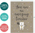 Tree-Free Greetings Teacher Appreciation Cards - 1 Card + Matching Envelopes, 100% Recycled Paper