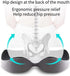 Generic Tailbone Cushion Non Slip Orthopedic Memory Foam Prostate Cushion for Sciaticaback Pain Relief Comfort Chair