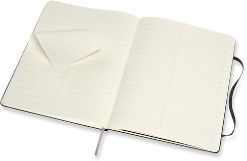 Moleskine PRO Notebook - Hard Cover, XL (7.5" x 9.5"), Professional Project Planning, Black, 192 Pages