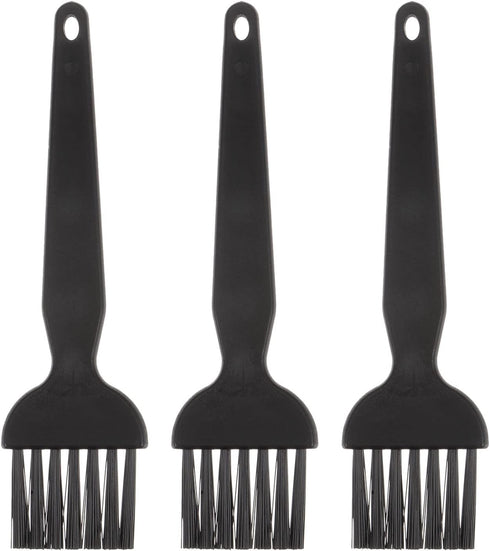 3pcs Anti-Static Cleaning Brush 25x33mm PV Plastic Conductive Bristles for PCB, Laptop, and Electronic Devices