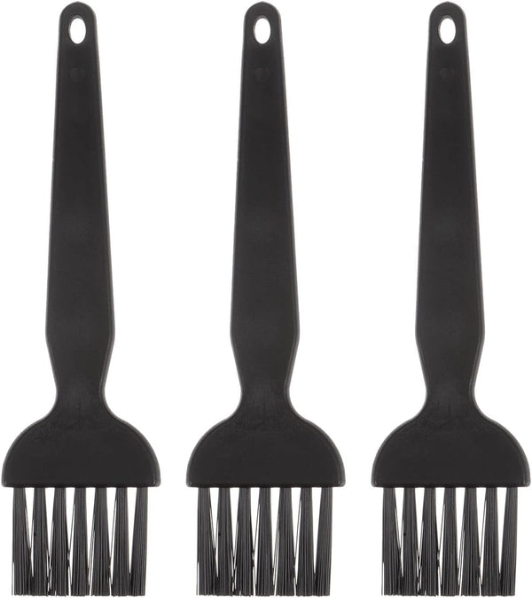 3pcs Anti-Static Cleaning Brush 25x33mm PV Plastic Conductive Bristles for PCB, Laptop, and Electronic Devices