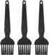 3pcs Anti-Static Cleaning Brush 25x33mm PV Plastic Conductive Bristles for PCB, Laptop, and Electronic Devices