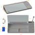 SELEAD Desktop Glass Whiteboard with Wireless Charger Station, Dry Erase Board for Home, School, Office Desk
