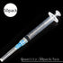 50 Pack - 2.5ml 23Ga Plastic Dispensing Syringe Tool, Industrial and Scientific Lab Consumables for Measuring