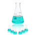 500ML Glass Erlenmeyer Flask, Narrow Mouth Graduated Conical Flask Set, 6pcs of 3.3 Borosilicate Glass