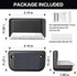 BKBB PPBB 20 Solar Deck Lights Outdoor, Pcs Solar Step Lights, Waterproof LED Solar Lights for Outdoor Stairs, Step