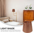 5.90X5.51X4.33 KALLORY Clip on Small Cloth Lampshade in for Table Lamp Floor Lamp Harp Holder Light Shade Accessory