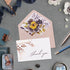 4x6 Inch, 250 (Pack 40) Thank You Cards with Envelopes and Stickers, Gold Foil Floral Design, GSM Heavy Card Stock