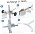 Lab Equipment Kit - Iron Base Retort Stand with Flask Clamp