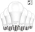 6-Pack Dusk to Dawn LED Light Bulbs, A19 11W (100Watt Equivalent), E26 Basic, 1200LM, Daylight White 5000K