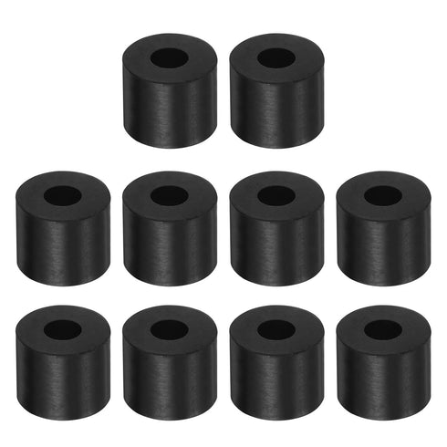HARFINGTON 8pcs Rubber Spacer, 1 Inch OD Neoprene Round Anti Vibration Isolation Pads for Home and Boat Accessories