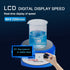5000ml LED Digital Magnetic Stirrer, Stainless Steel Mixer with Stir Bar for Sauces, Yeast Starters, Lab (No Heating)