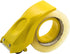 Easy-Mount 2 Inch Tape Gun Dispenser for Packing, Yellow Handheld Cutter