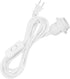 15ft E26 kwmobile Plug-in Light Cord - Long Fabric Pendant Lamp Cable with Plug, Socket - for Hanging DIY Ceiling