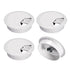 uxcell 4Pcs Cable Hole Cover, 2 Inch/50 mm ABS Desk Cable Wire Cord Grommet Hole Cover for Office PC Desk Cable Cord