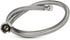 Highcraft CNCT2471 Braided Faucet Connector, Female Compression Fitting, 24 In, Stainless Steel