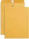 Blue Summit Supplies 100 Pack 10” x 13” Clasp Envelopes with Gummed Seal, Large Kraft Mailing Envelopes for Papers or